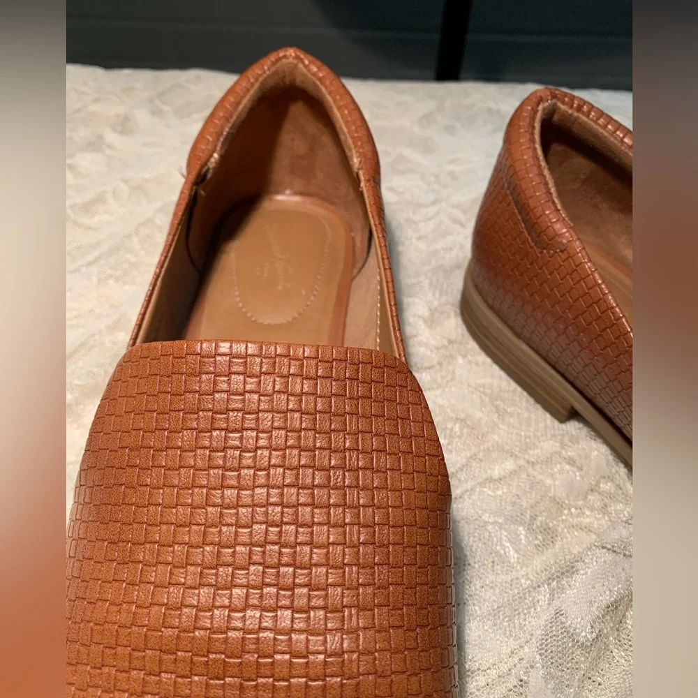 Universal Thread Woven Slip On Loafers - Brown - Size 11